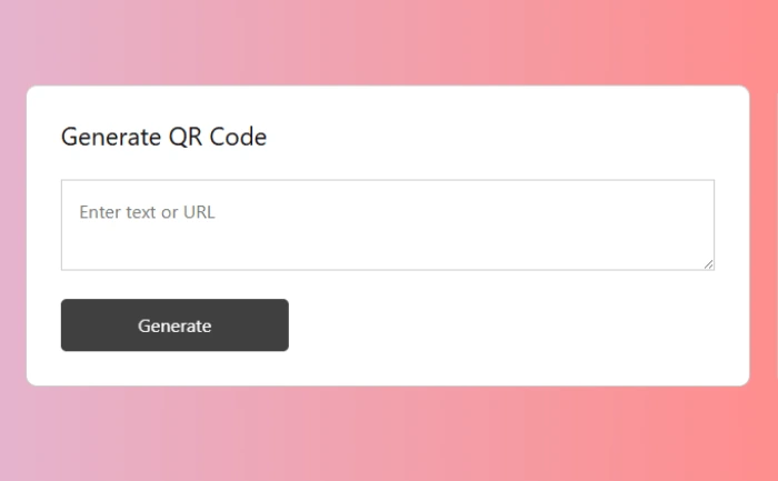 QR Code Generator