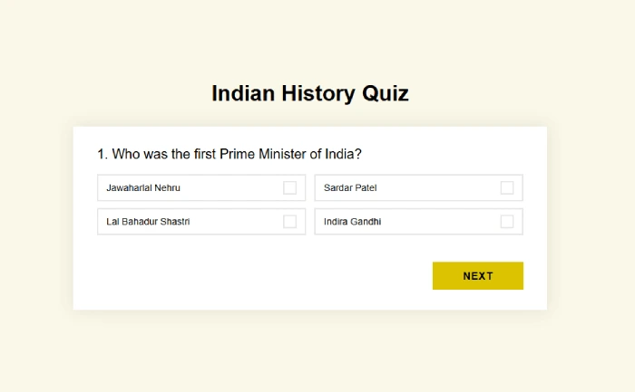 Interactive Quiz App