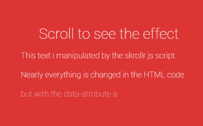 Show Content on Scroll
